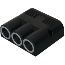 Philippi DZD 12/24, Aufbausteckdose 3Fach 367601000