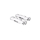 TheSnubber Fender white  (2 Stück) FENDER WHITE