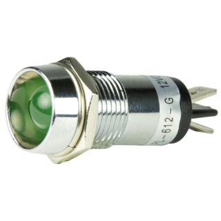 BEP Set  LED-Pilotanzeigeleuchten 12V5 grün 5x 1001103