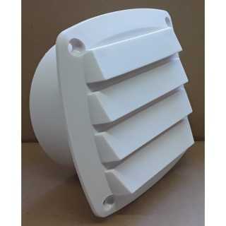 PLASTIMO WHITE NYLON VENTILATION GRILLE 125MM 421955
