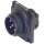 Philippi Serie 694 Flanschstecker 13-pol. 407190013
