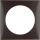 Philippi ADR1 schwarz Abdeckrahmen 1-fach 609182755