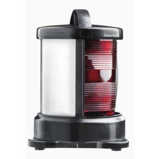 Vetus Backbordlaterne Typ-55 schwarz BB55VN