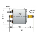Vetus Hydraulik-Pumpe HTP20, 10 mm, schwarz HTP2010B