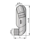 Vetus Schwanenhals LT110110 LT110110
