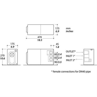 Gori Splint für Saildrive 3x 55 mm SPLINT