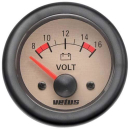 Vetus Voltmesser 12V (0-16V) beige VOLT12W