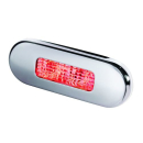 Hella LED Stufenleuchte rot rostfrei satiniert 2XT 959...