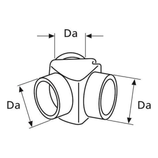 Vetus Kabelschuhe für 10mm2 mit M10 Loch BATCC1010