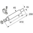 Webasto Abgasschalldaempfer D38, Edelstahl 1320840A