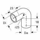 Webasto Formschlauch D18 90 Grad 1319418A