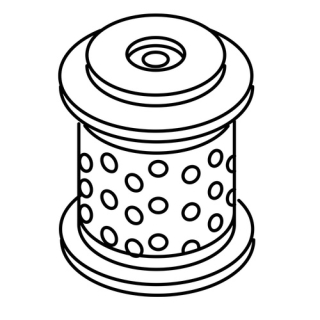 Webasto ET Wechselfilter zu Brennstoffilter, A=69 1320031A