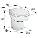 Vetus Toilette Typ-WCP 24V WCP24