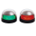 Aquasignal S24 Set, Steuerbord+Backbord, rund, 12V 3724227700