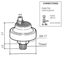 Veratron VDO Druckschalter 12.00 Bar - 1/8-27 NPTF...