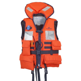 PLASTIMO TYPHON NAVY RETTUNGSWESTE 150N M 63558