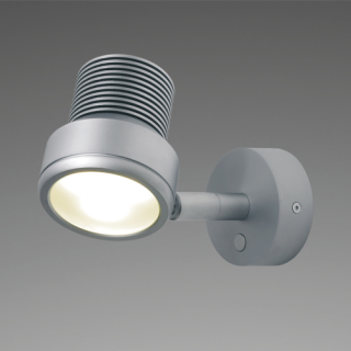 Prebit LED-Anbauleuchte R2, chrom-matt, 25° 20001007