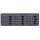 BEP Trennschalter-Panel DC 12V, 12-fach, horizonta 902NMH