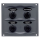 BEP Schalttafel DC Wasserdicht 4xOn/Off, graphit 900-4WP