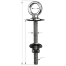 PLASTIMO AUGBOLZEN EDELSTAHL 10X50MM 13750