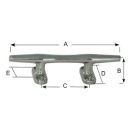 PLASTIMO BELEGKLAMPE EDELSTAHL 150 MM 13784