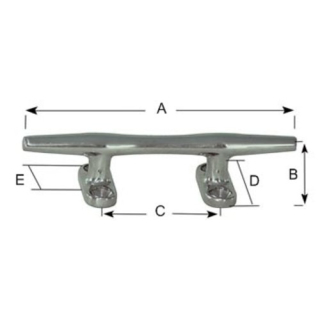 PLASTIMO BELEGKLAMPE EDELSTAHL 200 MM 13785