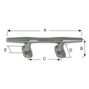 PLASTIMO BELEGKLAMPE EDELSTAHL 200 MM 13785