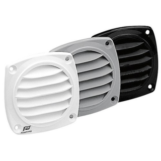 PLASTIMO 1 LUEFTUNGSGITTER SCHWARZ RUND 85MM 16308