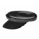 PLASTIMO 4 ECKSECKDURCHFUEHRUNG SCHWARZ 7MM 16683