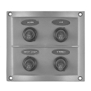 PLASTIMO SWITCH PANEL SPLASHPROOF 4 GANG 175531