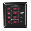 PLASTIMO SWITCH PANEL 6 CIRCUIT BREAKER 175538