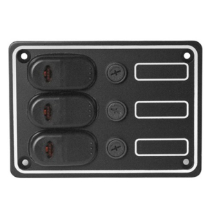 PLASTIMO SWITCH PANEL WATERPROOF 3 GANG 175672