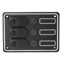 PLASTIMO SWITCH PANEL WATERPROOF 6 GANG 175673