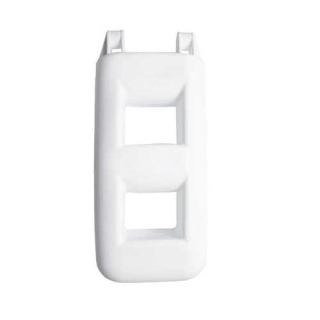 Plastimo Fenderleiter, 2-stufig, weiss 186362
