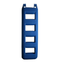 Plastimo Fenderleiter, 4-stufig, blau 186367