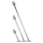 PLASTIMO LEUCHTE MIT STANGE,WEISS H=91.5CM 35732