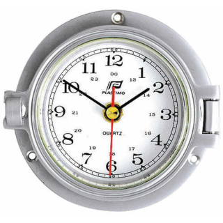 PLASTIMO 3 ZOLL UHR CHROM MATT 35886