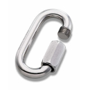 PLASTIMO SHACKLE LINK ST/STEEL Ø6MM 400656