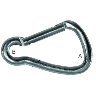 PLASTIMO HOOK GALVA CARBINE 120MM ASSYM 400681