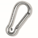 PLASTIMO SNAP HOOK NARROWED ST/STEEL 50MM 401556