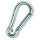 PLASTIMO SNAP HOOK NARROWED ST/STEEL 70MM 401558
