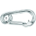 PLASTIMO 100MM STAND ST.S CARBINE HOOK 402491