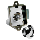 PLASTIMO CHR.BR WHITE LOCK +PUSH-BUTTONS /E13 402509