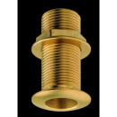 PLASTIMO OVERALL 65MM BRASS 1/2 HULL OUTLET 404628