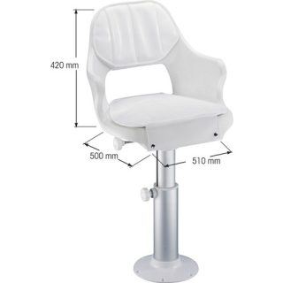 PLASTIMO TELESCOPIC SEAT SUPPORT 40/60 413411