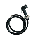 PLASTIMO Duscharmatur mit Schlauch Schwarz 416653