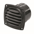 PLASTIMO BLACK NYLON VENTILATION GRILLE 75 MM 421952