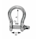 PLASTIMO ST.S BOW SHACKLE D.5MM 422108