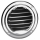 PLASTIMO STAINLSS 304 ROUND SCREW6ON GRILL D102 423516