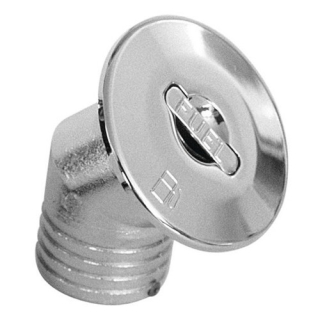 PLASTIMO CHR.BR FUEL CAP OFFSET 45° 38MM 470014